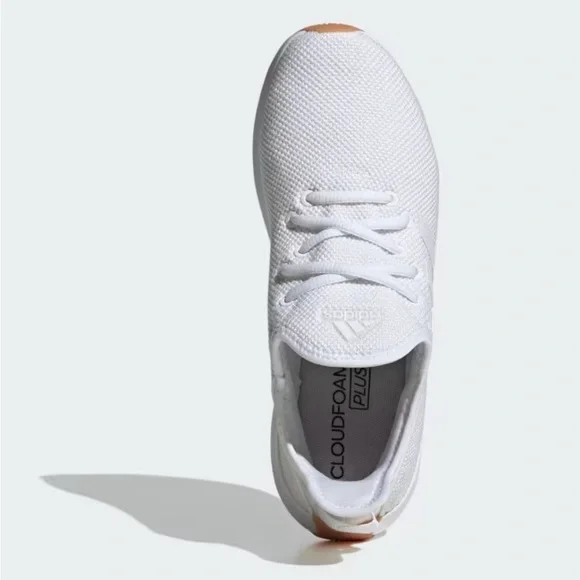 NIB [Adidas] Cloudfoam Pure Athletic Activewear Sneakers in White Women's 5.5